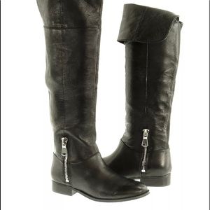 Chinese Laundry Over-the-knee black boots.so 7.5